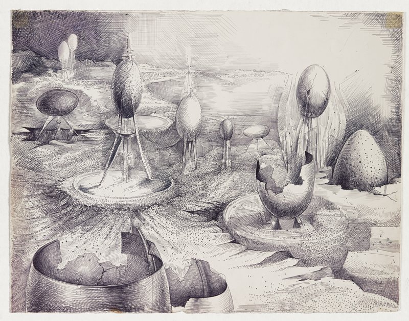 Moon Colony II, Theodore Roszak, 20th century