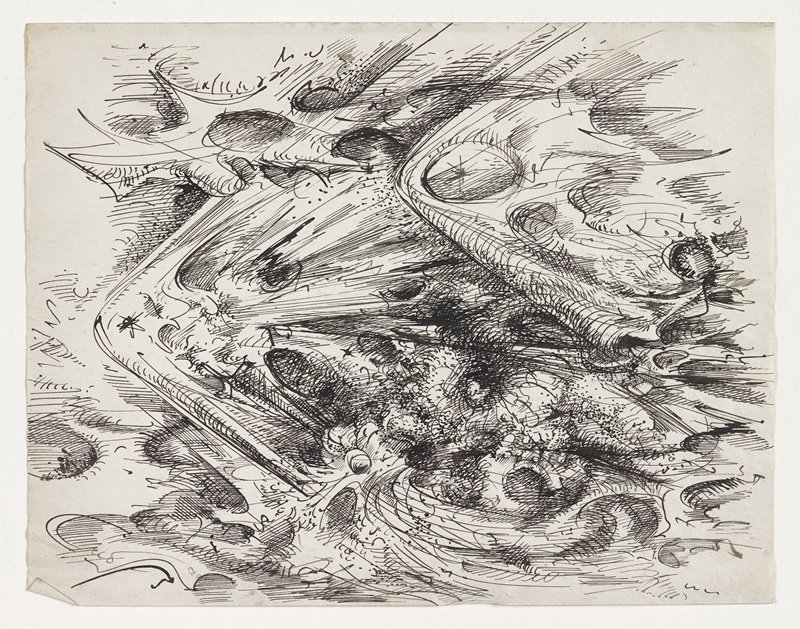 Meteor Cosmoscape, Theodore Roszak, 20th century