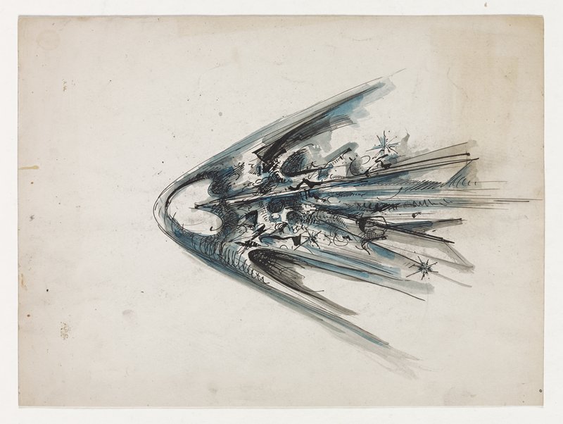Meteor Cosmoscape, Theodore Roszak, 20th century