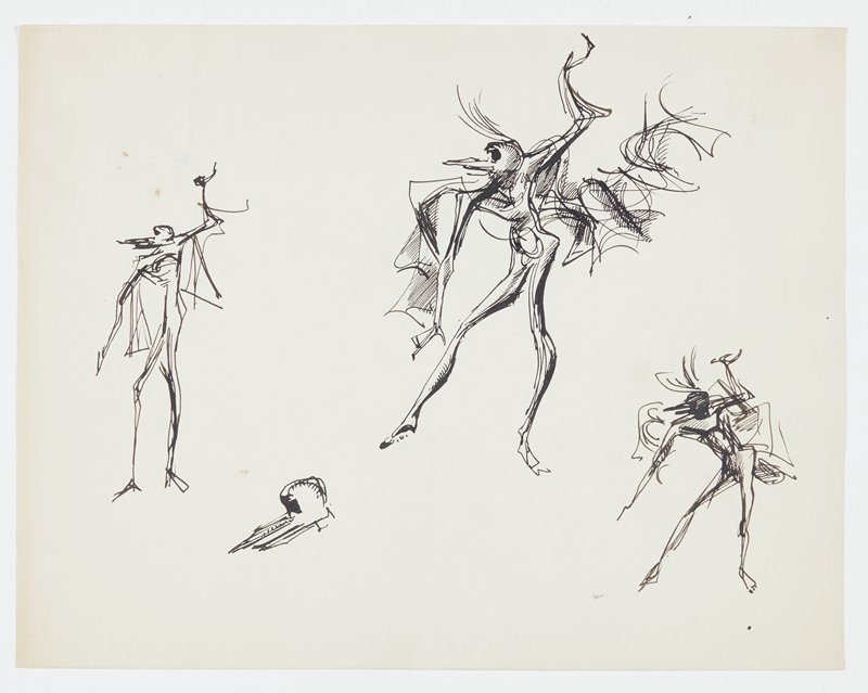 The Whaler of Nantucket (Sculpture Study), Theodore Roszak, 20th century