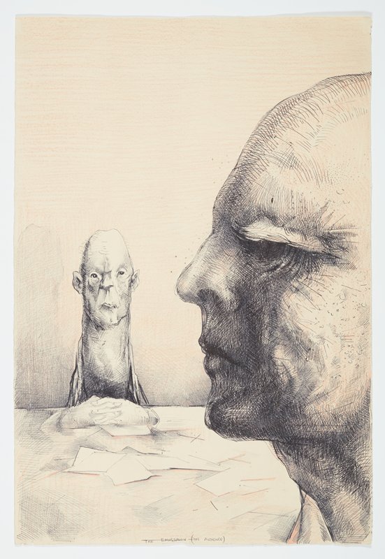 The Audience, Theodore Roszak, 20th century