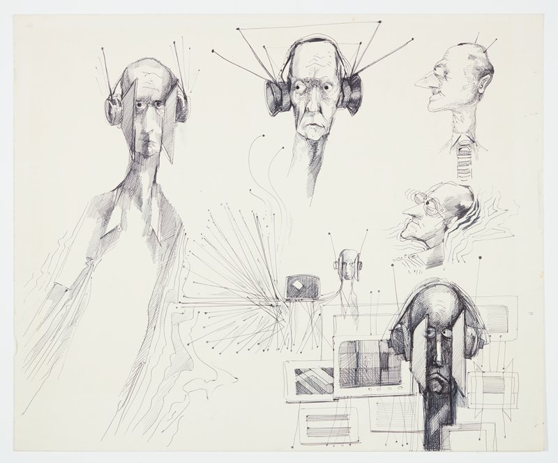 Radio Man, Theodore Roszak, 20th century