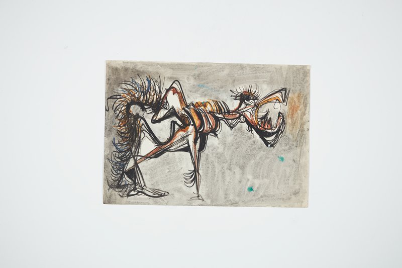 Gouache, Theodore Roszak, 20th century