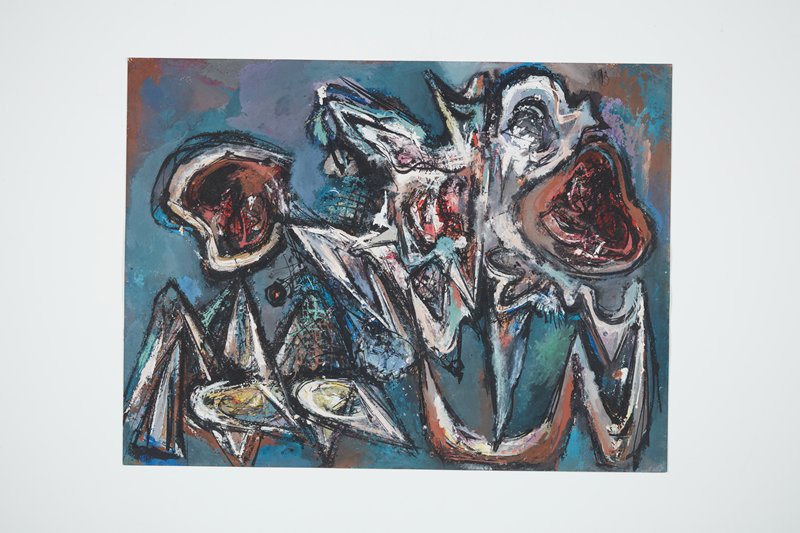 Gouache, Theodore Roszak, 20th century