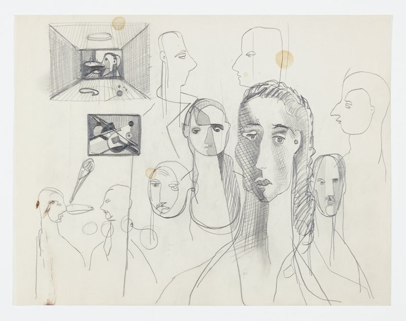 Drawing, Theodore Roszak, 20th century