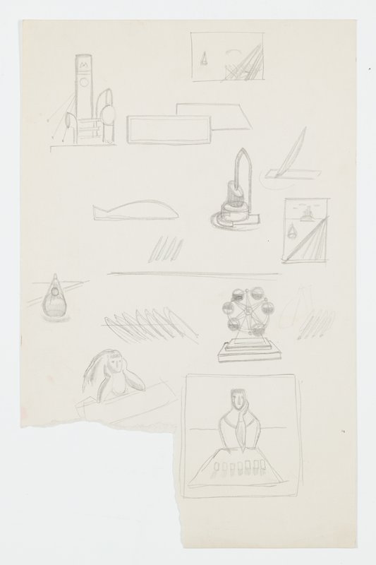 Drawing, Theodore Roszak, 20th century