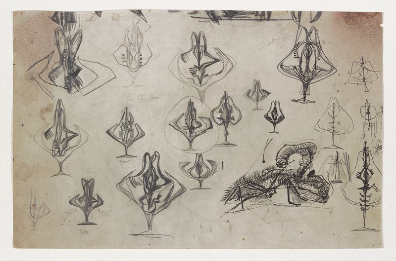 Invocation I (Sculpture Study), Theodore Roszak, 1947