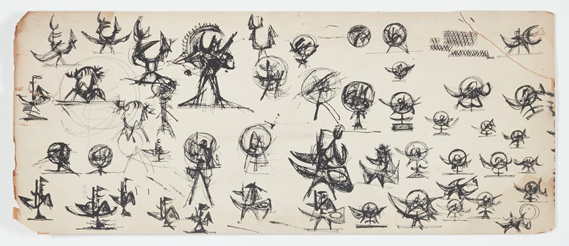 Mixed Sculpture, Theodore Roszak, 1948