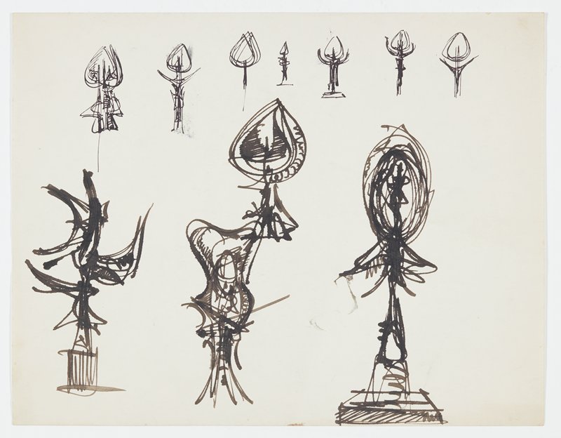 Sculpture Idea Bud, Theodore Roszak, 20th century