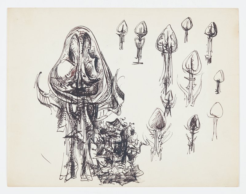 Sculpture Idea Bud, Theodore Roszak, 20th century