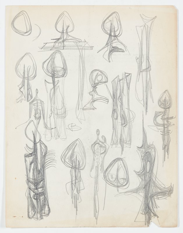 Sculpture Idea Bud, Theodore Roszak, 20th century