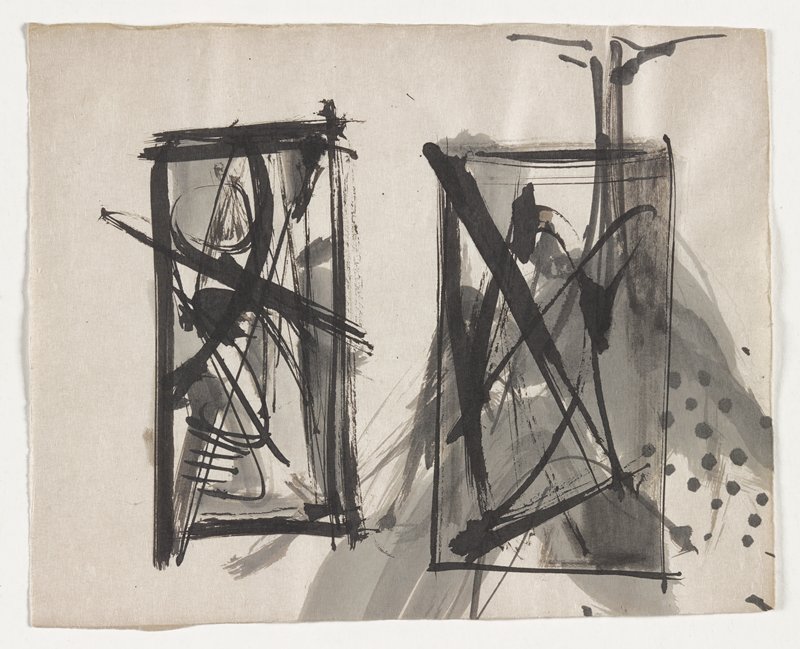 Experimental Brush Drawings, Theodore Roszak, 20th century