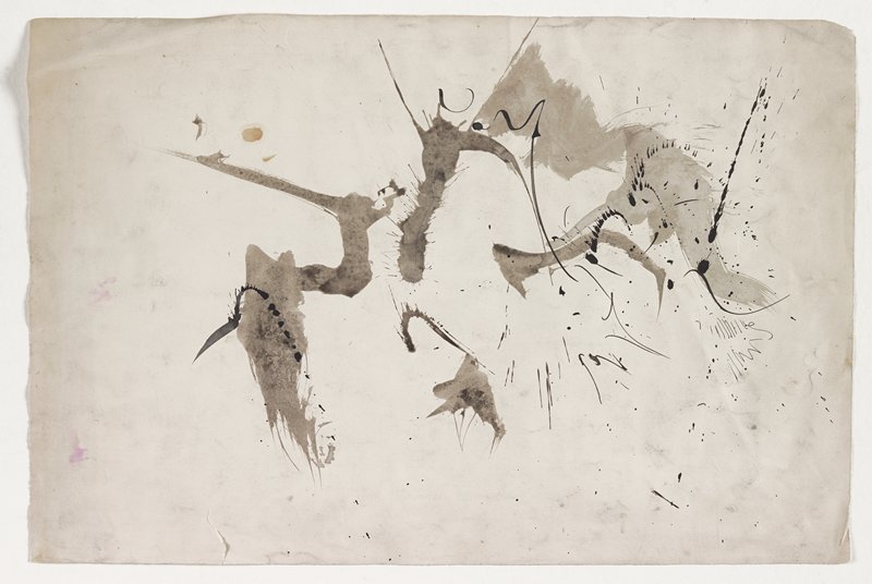 Experimental Brush Drawing, Theodore Roszak, 20th century