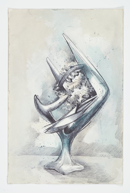 Study for Solar Antennae (Sculpture Study), Theodore Roszak, 1960
