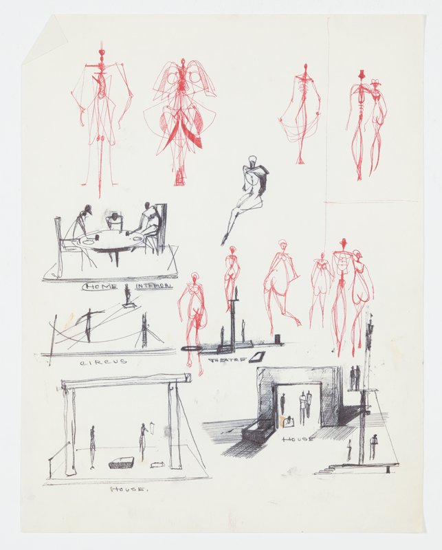 Figure Studies, Theodore Roszak, 20th century