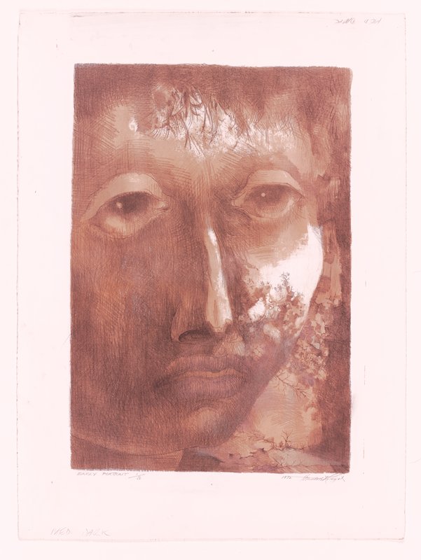 Early Portrait, Theodore Roszak, 1972