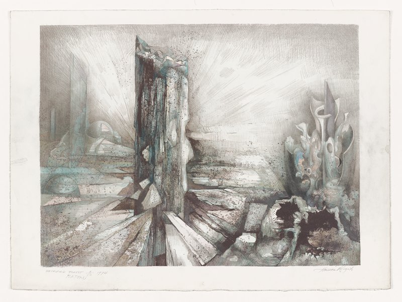 Petrified Forest Plateau, Theodore Roszak, 1974