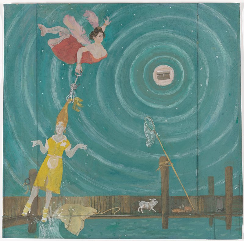 Study for Resurrection of the Waitress, Оноре Десмонд Шаррер, 1984