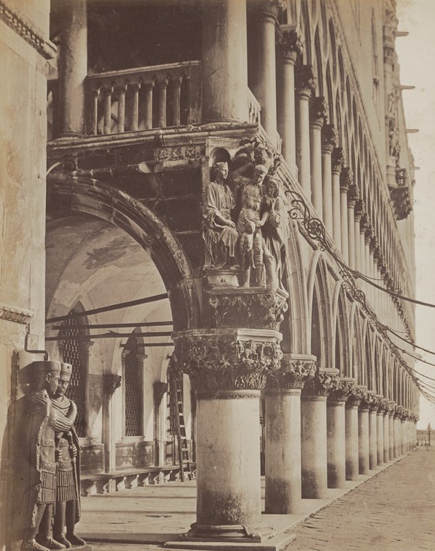 Palais Ducal, vu du Baptistère, Venice, Carlo Ponti, c. 1870s