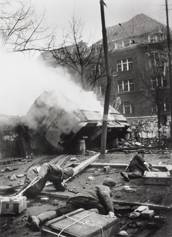Logistics Line, Germany, Dmitrii Baltermants, 1945 (printed 2003)