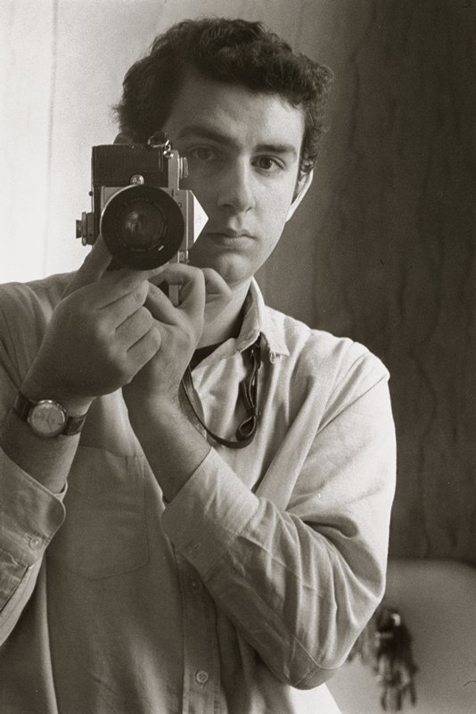 Self-portrait with my Nikon F. Reflex, Danny Lyon, 1961 (printed 2014)