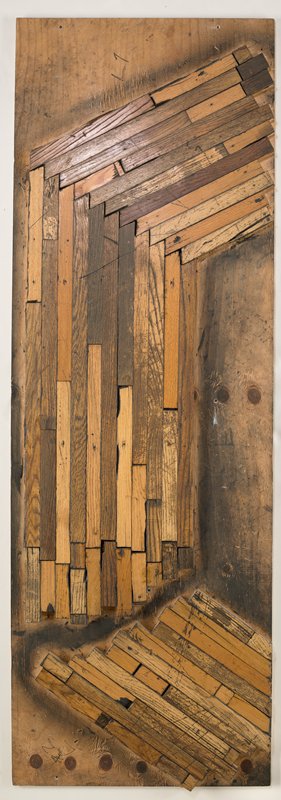 Printing matrix for Dodgeball (left panel), Rob Fischer, 2008