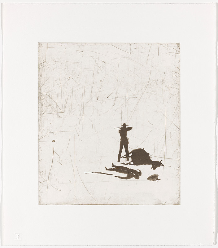 Progressive proof #1 for Montana's Killing Me, David Rathman, 2002