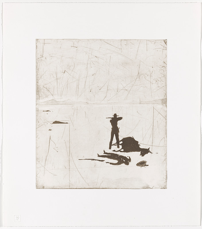 Progressive proof #4, burnished deletion, for Montana's Killing Me, David Rathman, 2002