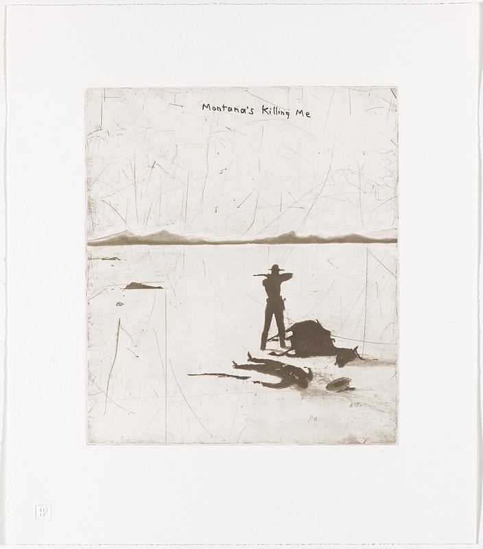 Progressive proof #6, text added, for Montana's Killing Me, David Rathman, 2002