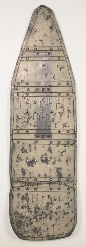 Printing matrix for Fannie Mae (top) and Ruth (bottom), Willie Cole, 2012