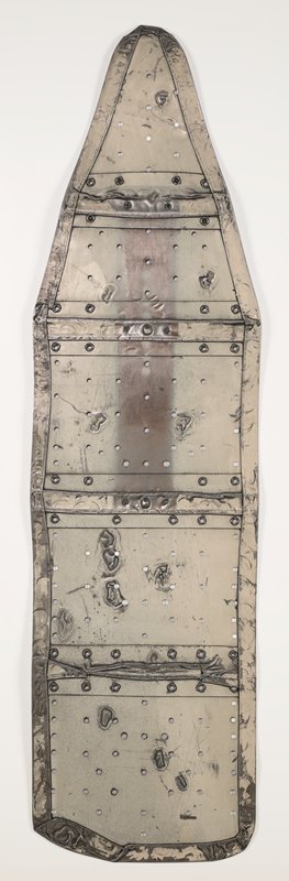 Printing matrix for Savannah (top) & Bessie (bottom), Willie Cole, 2012