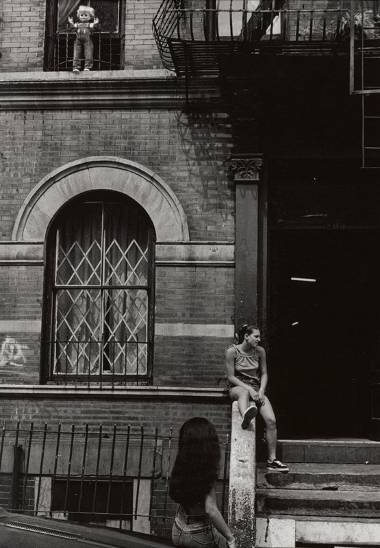 Stoop, New York City, Erika Stone, c. 1975