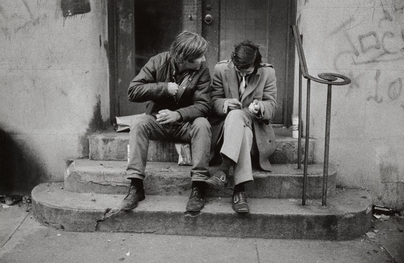 Two Drunks, New York City, Erika Stone, c. 1975