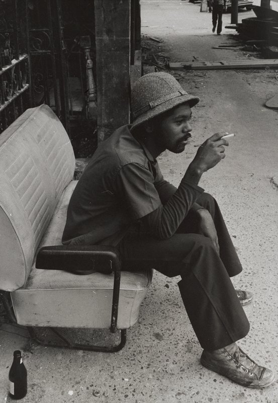 Resting, Harlem, Erika Stone, c. 1975