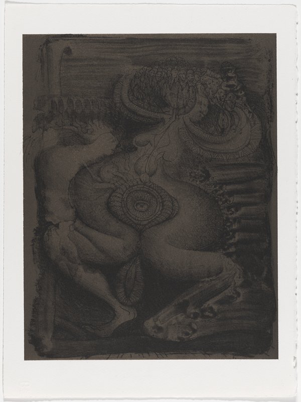Fertility Goddess, Gregory Gillespie, 20th century