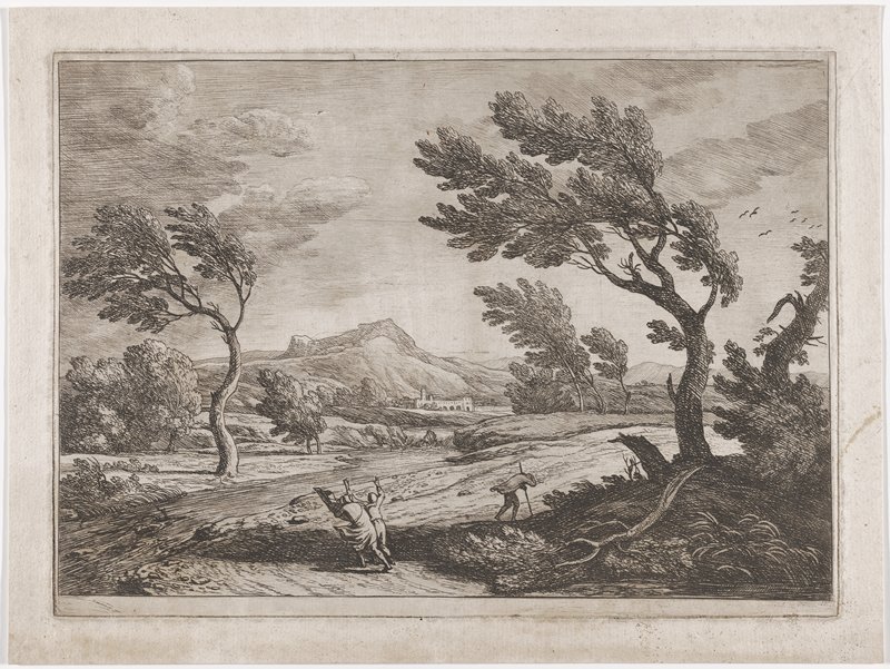 L'Ouragan (The hurricane), Adrien Manglard, 18th century