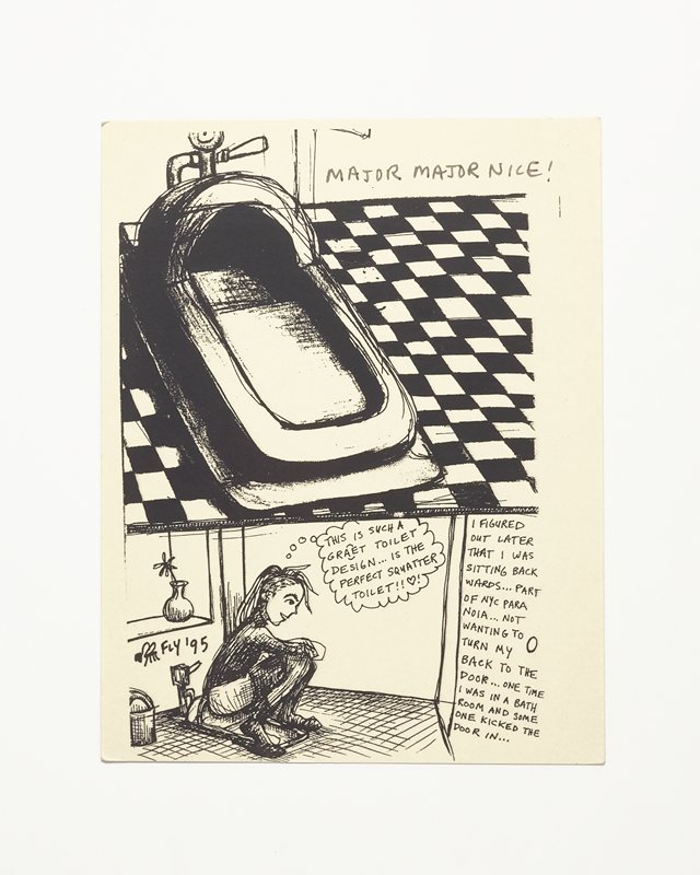 Card/Insert: MAJOR MAJOR NICE!, Fly NYC, January 1995
