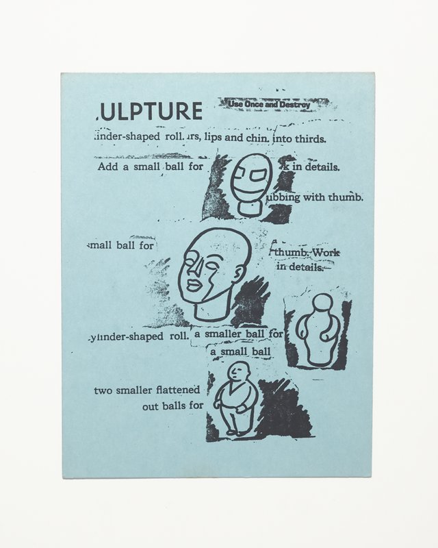 Card/Insert: ULPTURE, Fly NYC, January 1993