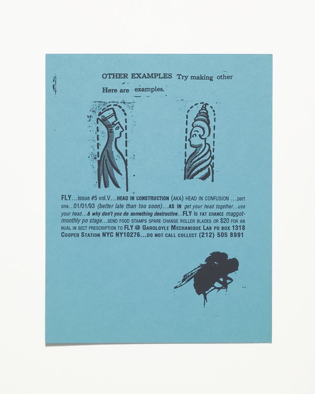 Card/Insert: ULPTURE, Fly NYC, January 1993