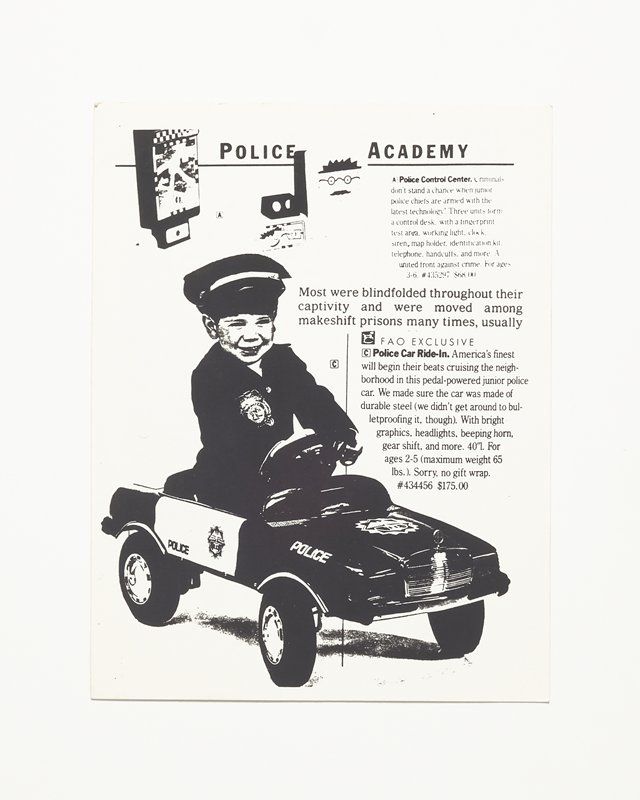 Card/Insert: POLICE ACADEMY, Fly NYC, December 1991