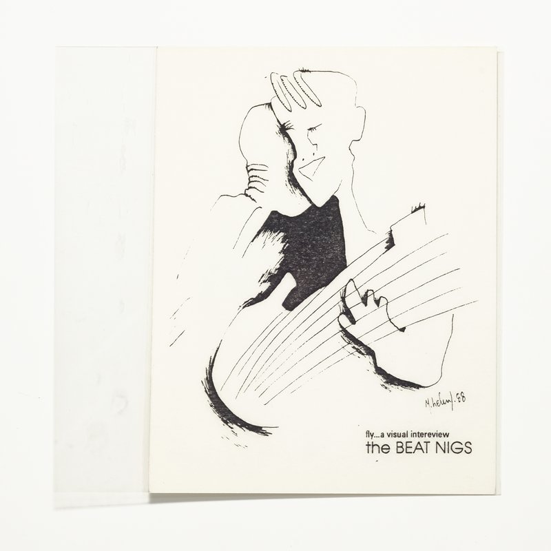 Card/Insert: fly...a visual interview the BEAT NIGS, Fly NYC, September 1988