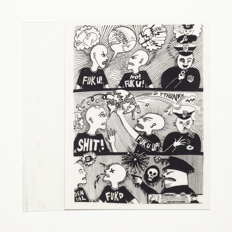Card/Insert: THE IMPOSTER..., Fly NYC, October 1994
