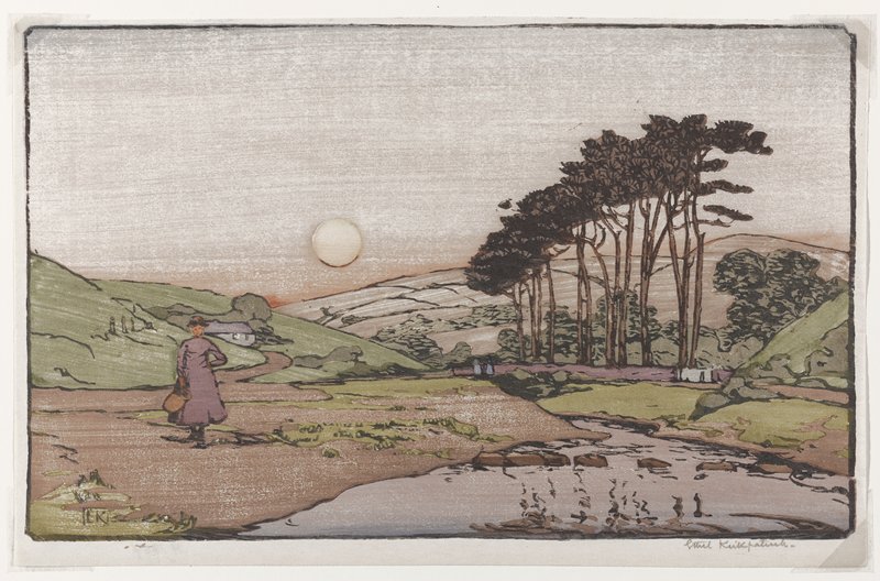 Sunset, Ethel Kirkpatrick, c. 1920s