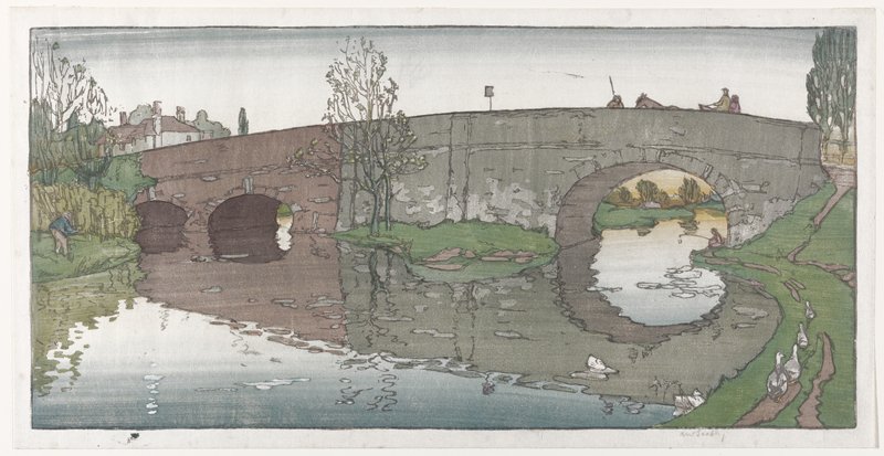 The Bridge, Burghfield, Allen W. Seaby, 1900–1908