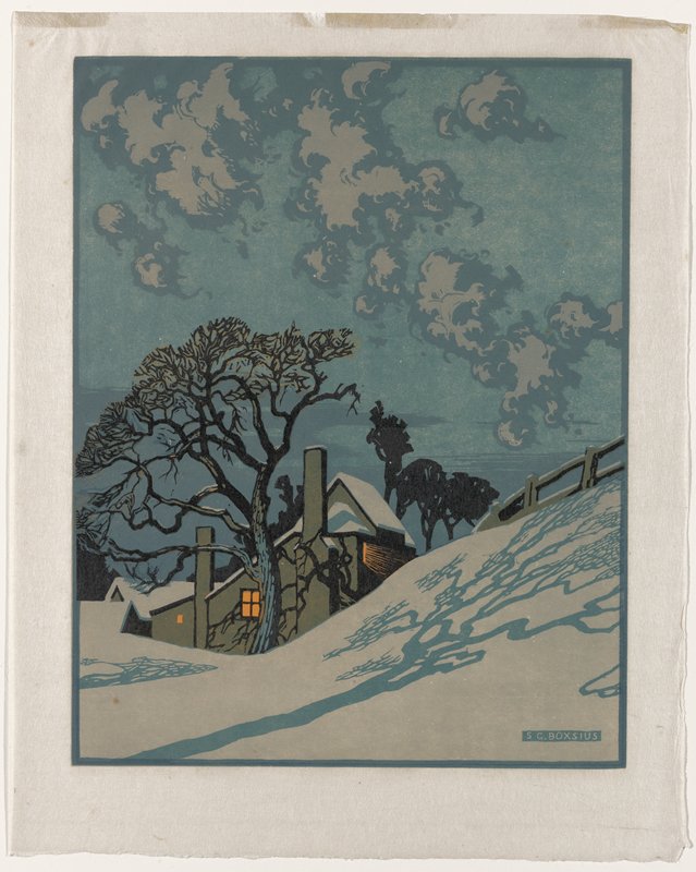 Winter, Sylvan Boxsius, 1930s
