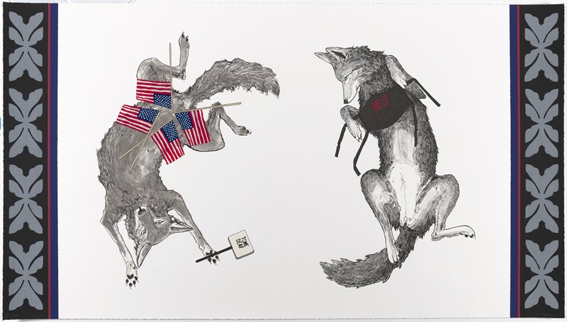 Tone Deaf, Julie Buffalohead, 2021