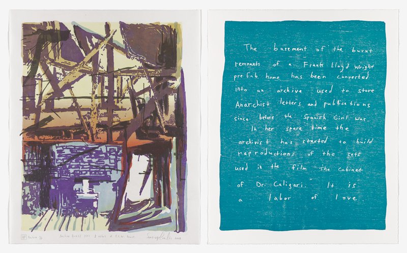 Archive Brasil 1551 & ashes of F.L.W. house, Santiago Cucullu, 2008
