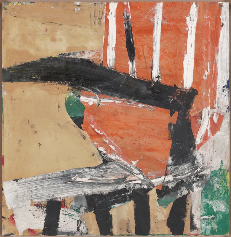 Red Piano, Alfred Leslie, 1957