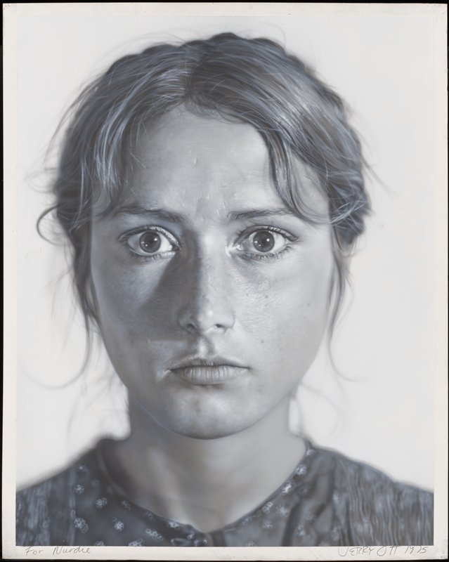 Portrait of a woman, Jerry Ott, 1975