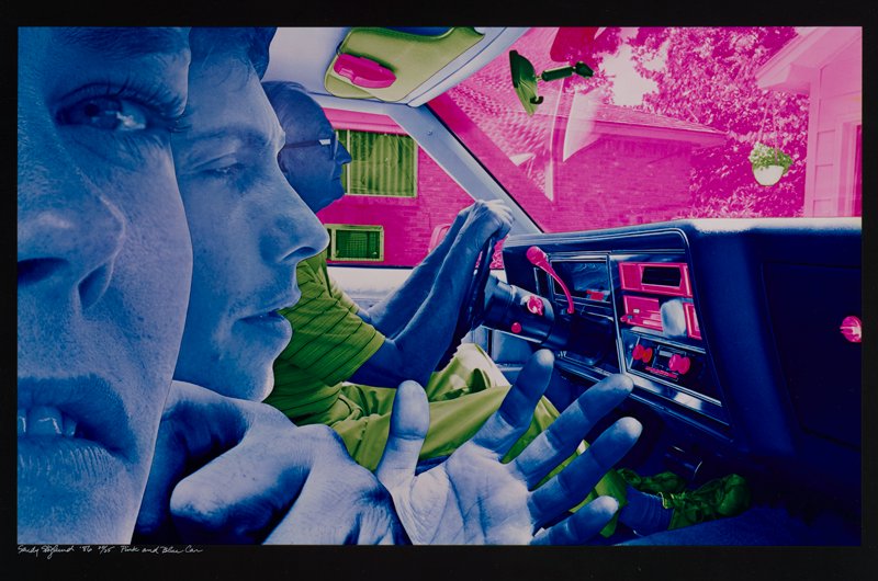 Pink and Blue Car, Sandy Skoglund, 1986